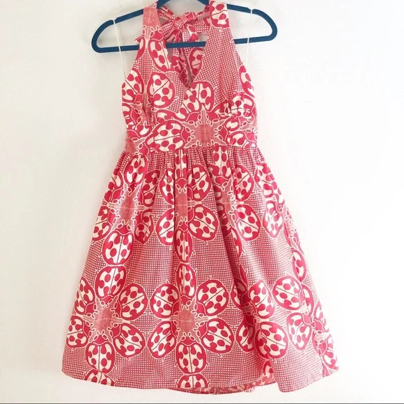 red halter short dress Rory Halter Mini Knit Dress / Red | MESHKI main image 0